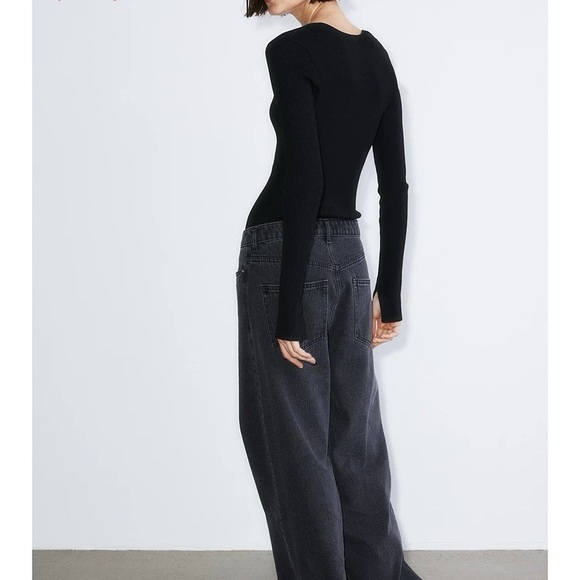 Brand new  hm RIB-KNIT SWEATER size s - Picture 3 of 4